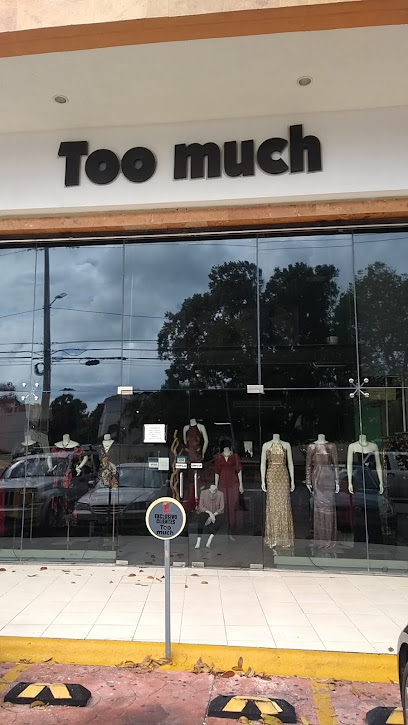 Boutique TOO MUCH Venta de ropa y accesorios en Cancun