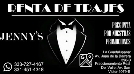 Trajes Robertos en Fraccionamiento Real del Valle